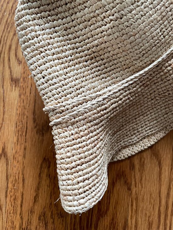 NEW WITH TAGS San Diego Hat Company Women\'s Weekend Crochet Raffia Bucket Hat main image 4